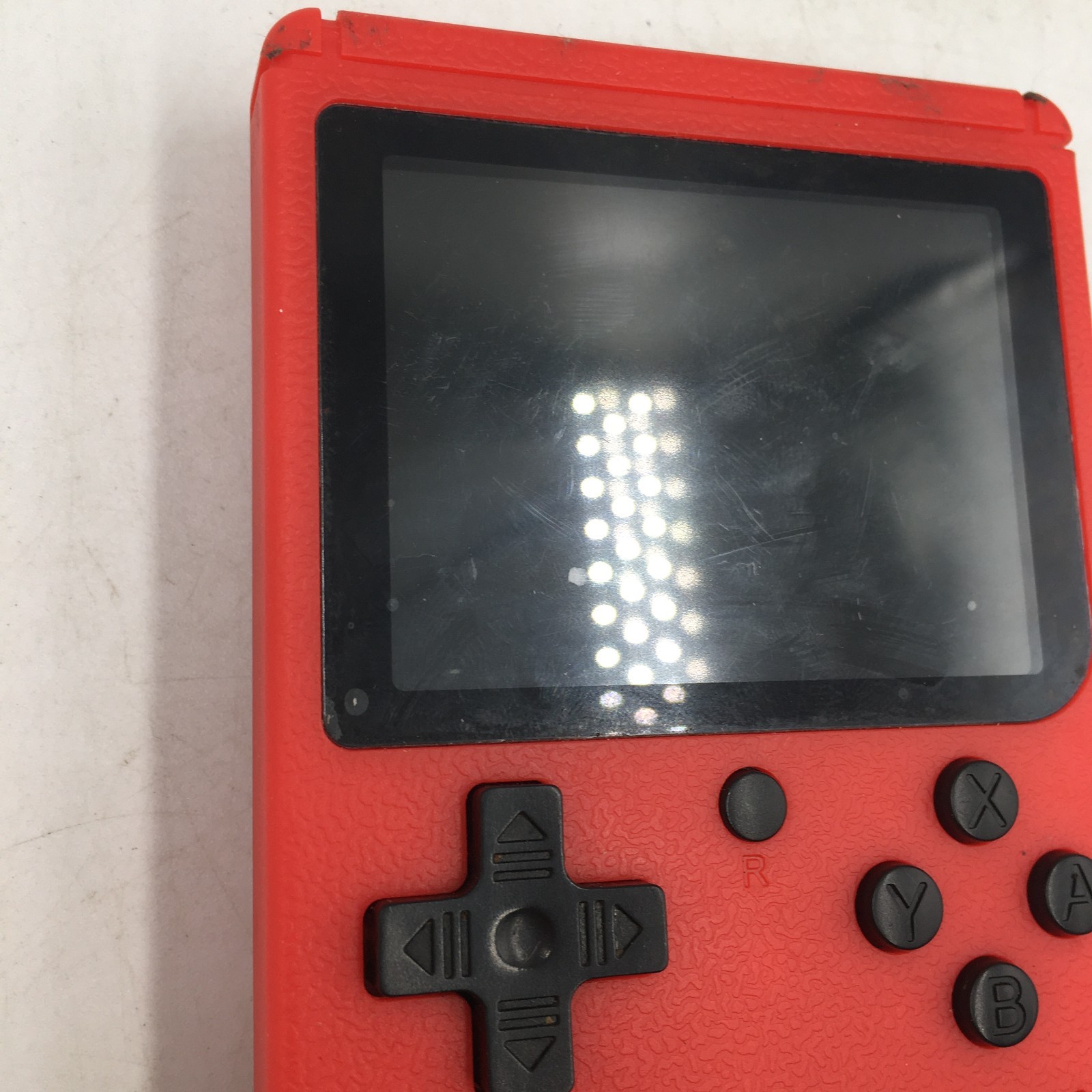 Red Handheld Gaming Console ONLY 800 Classic Games In One No Charging Cord