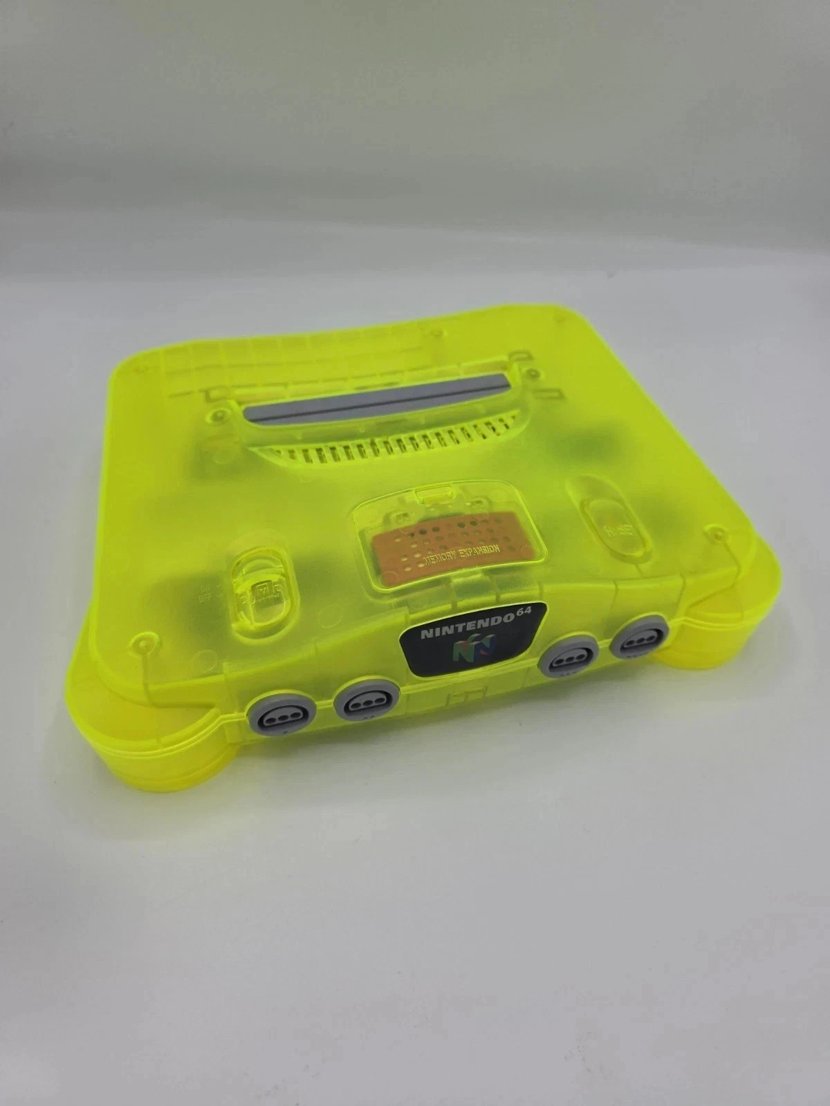 Nintendo 64 N64 HDMI PixelFX Retro Gem N64Digital Shiny White LED Green Shell