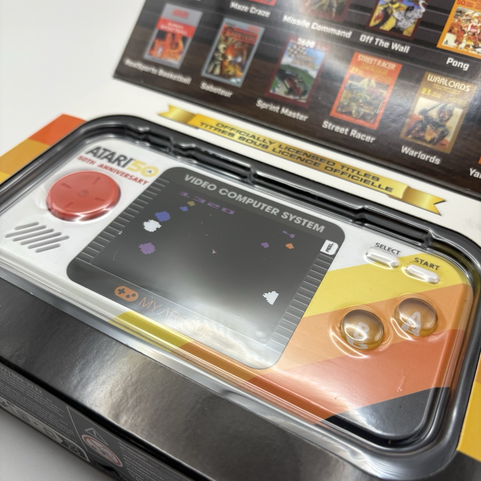 My Arcade Atari Pocket Player Pro: Portable Video Game System 100 Games NEW