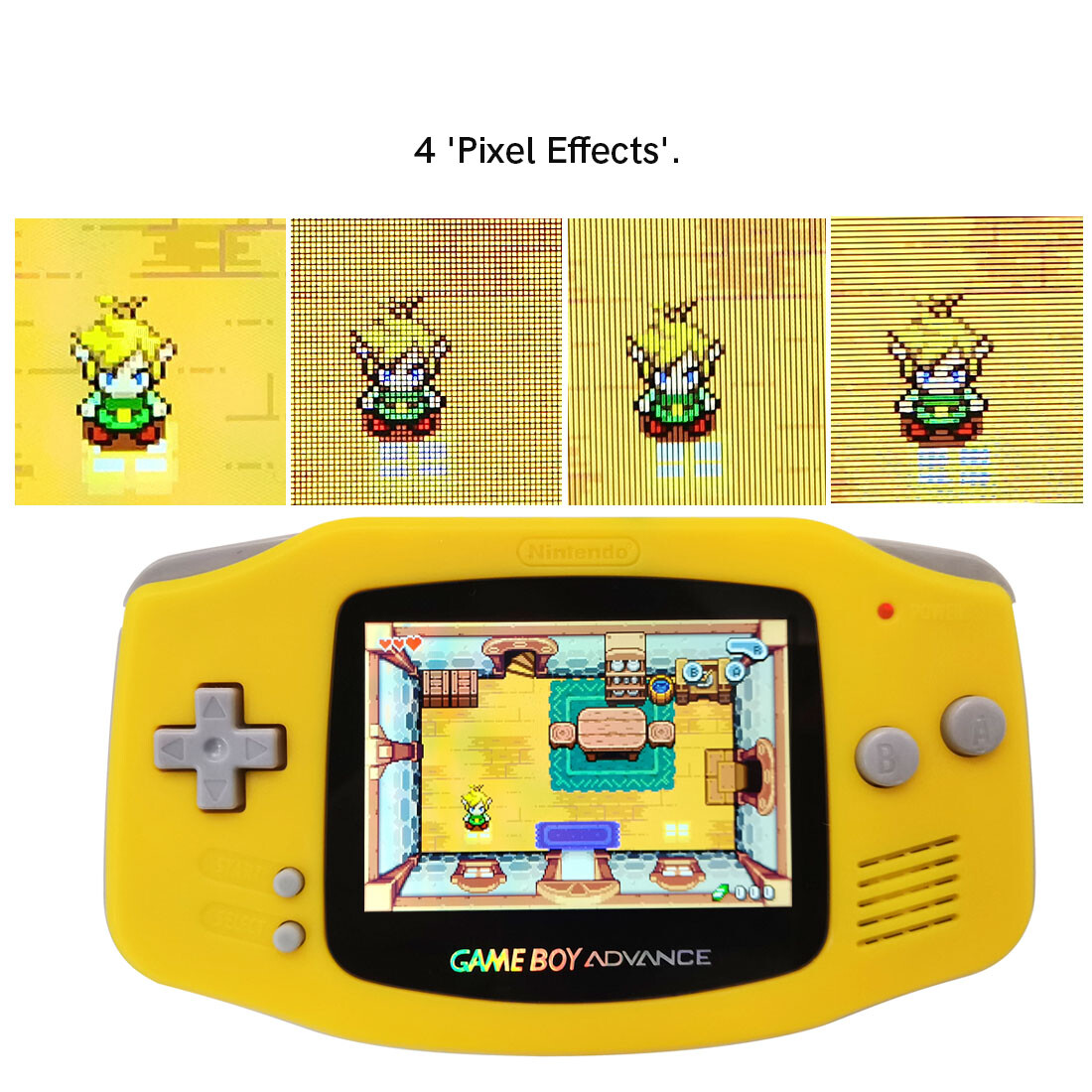 GameBoy Advance V5 IPS Screen Backlight Kits Cut-free shell NO SOLDER