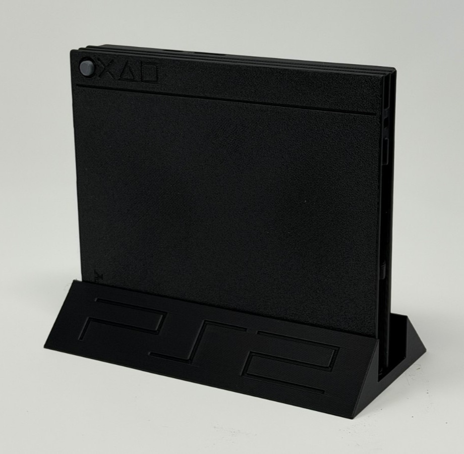PS2 Ultra Slim 3D Printed Shell & Stand – HDMI Port Variant (ElectronAnalog)