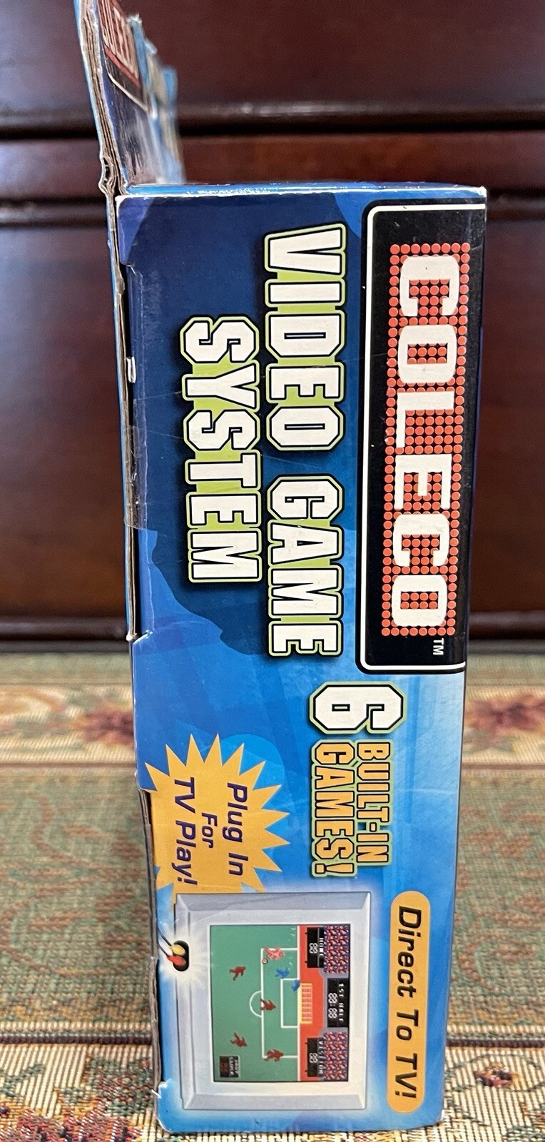 2005 Coleco Video Game System Plug N Play 6 Games Techno Source Never Used