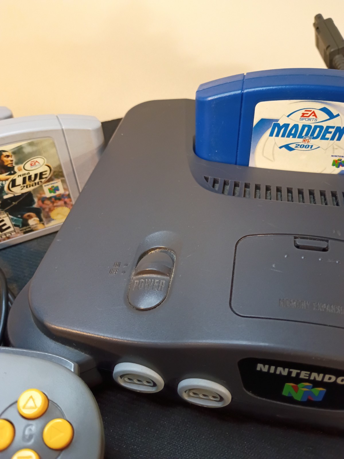🔥Nintendo 64 (N64) Bundle with 2 Controllers, 4 Games ,TESTED Ready To Play!