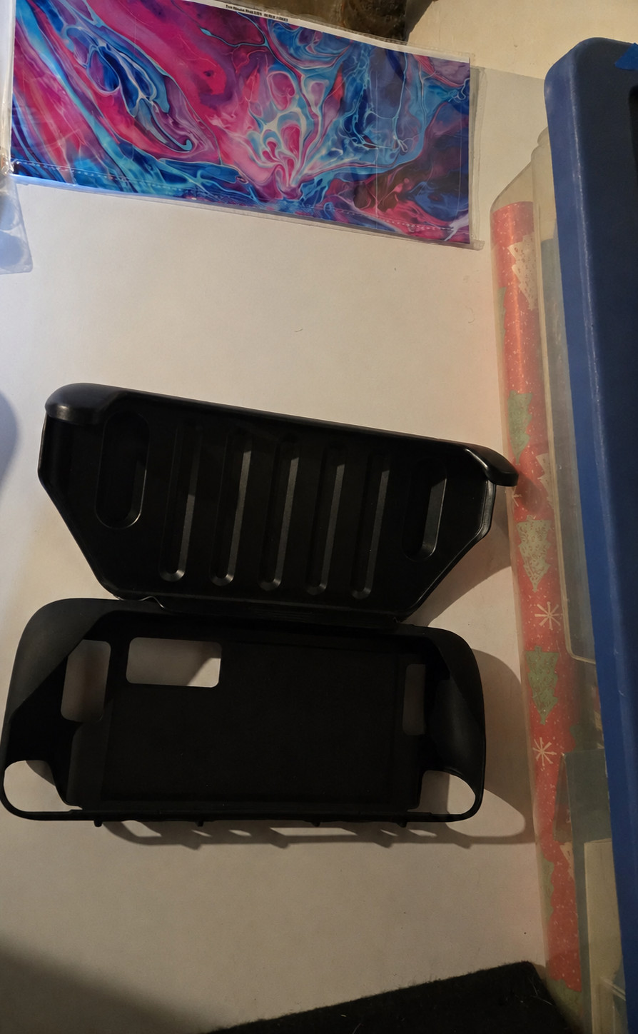 steam deck killswitch case travel kit, sticker