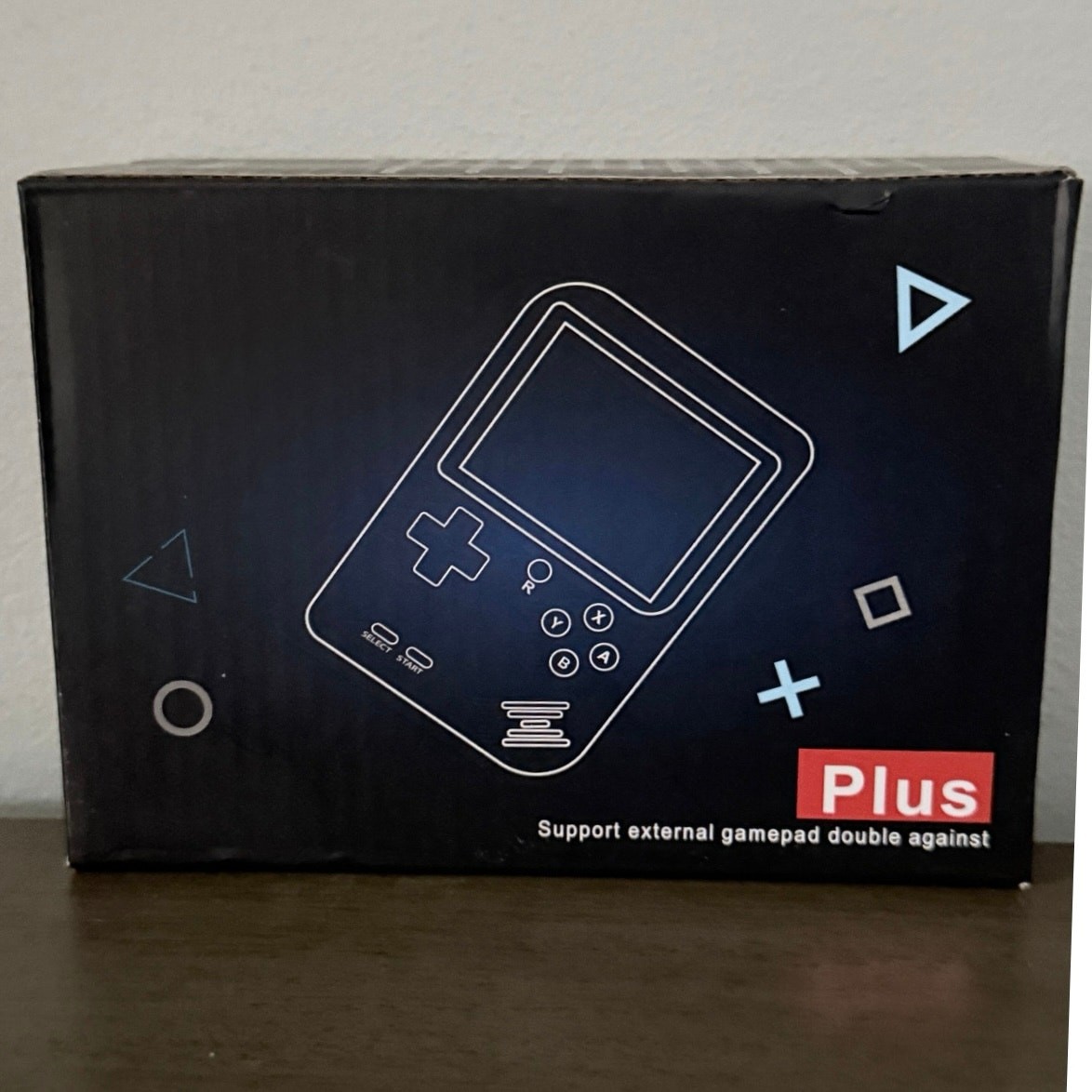 Game Box Plus- Hand Held Game System, 400 Games In 1 w/ Light Up Clear Case NIB
