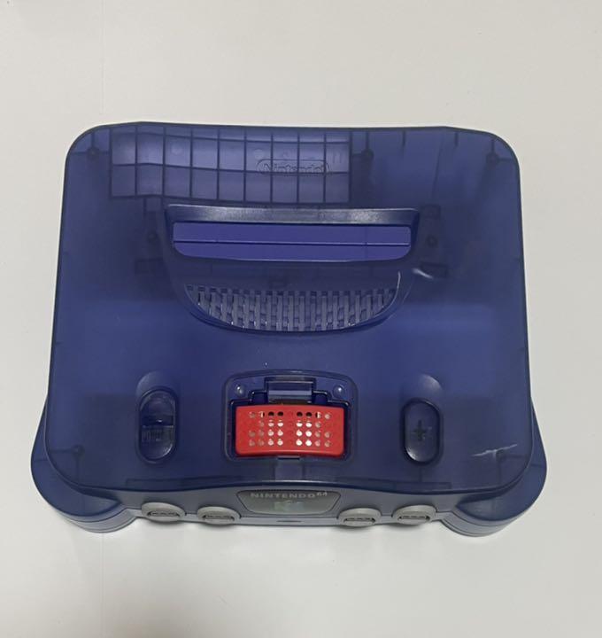 Nintendo 64 MIDNIGHT BLUE Console System N64 Japan import 1999
