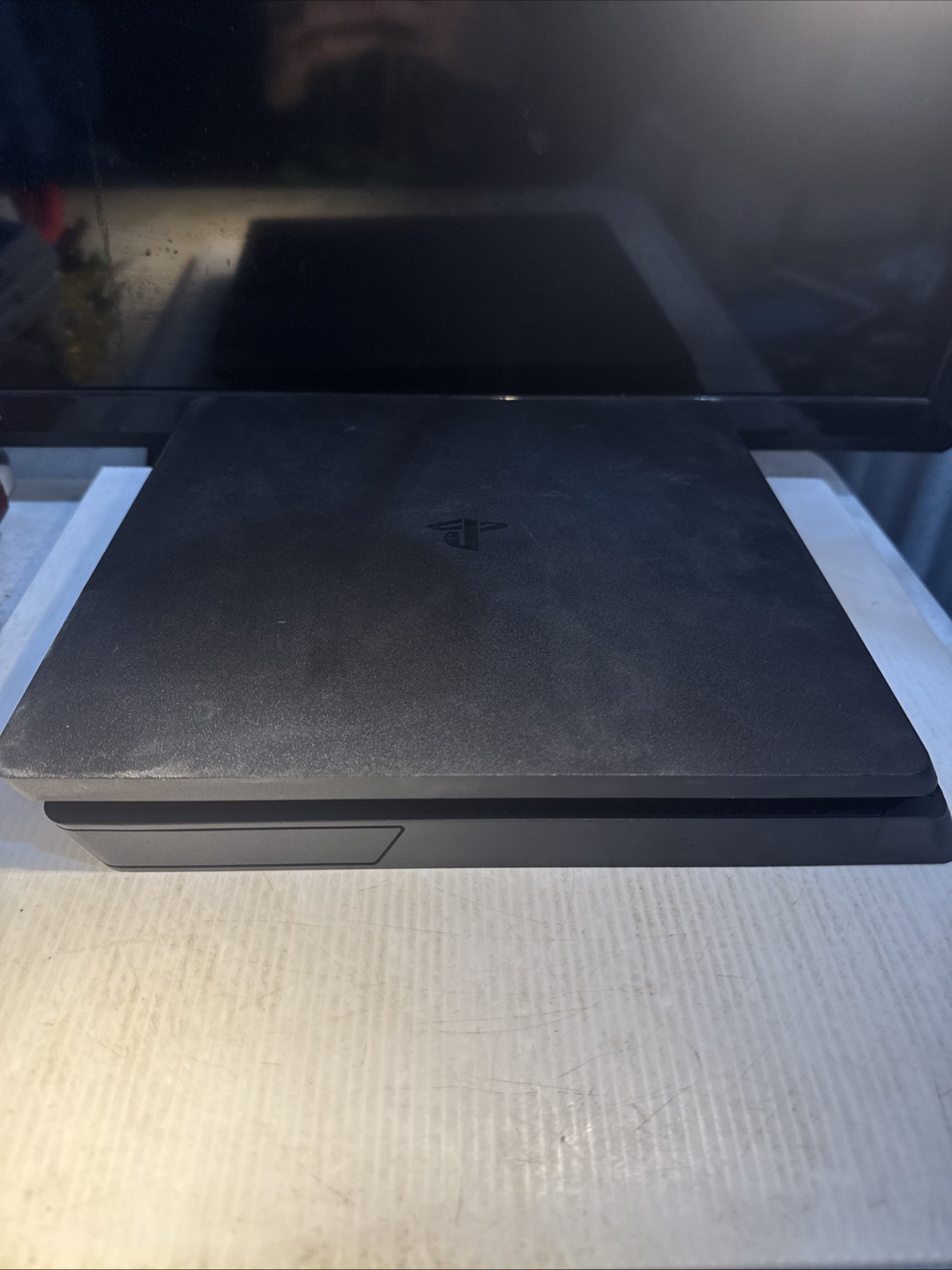 Sony PlayStation 4 Slim 1tb Console Ps4 Black CUH-2115B + Cords – Flawed Plastic