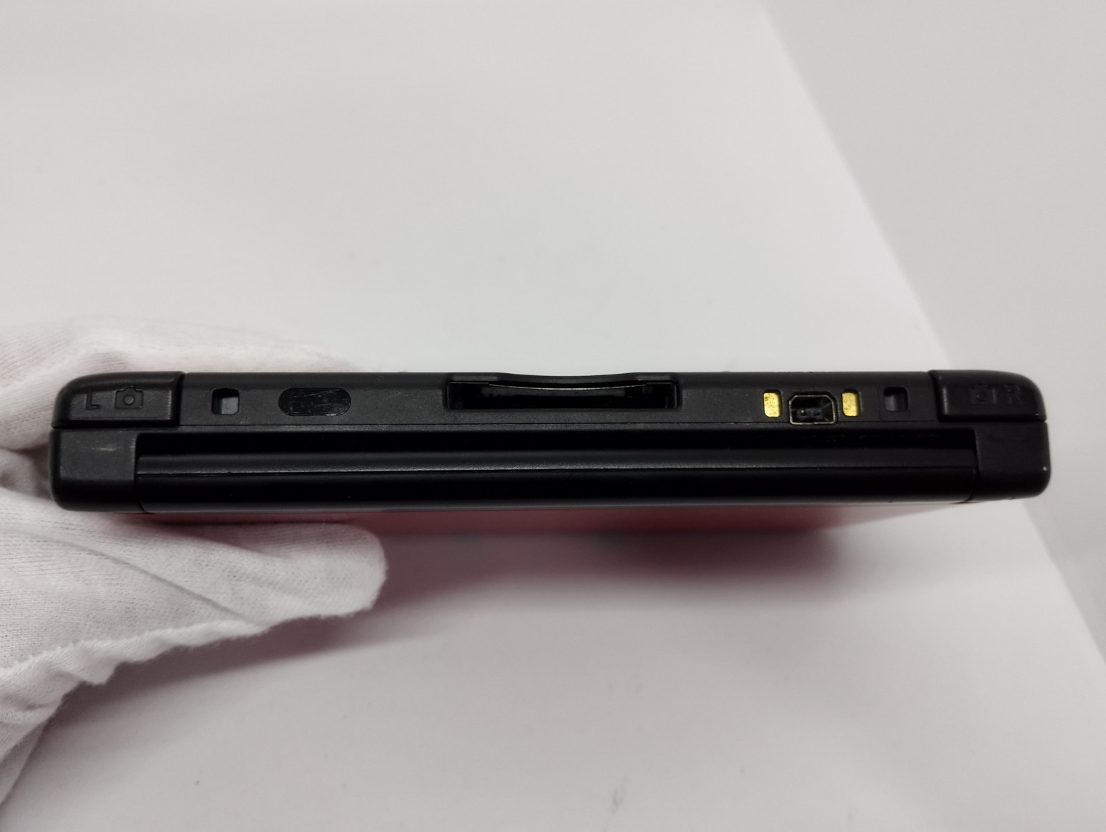 NINTENDO 3DS LL XL Black Red Console Stylus NTSC-J Japanese ver. Tested