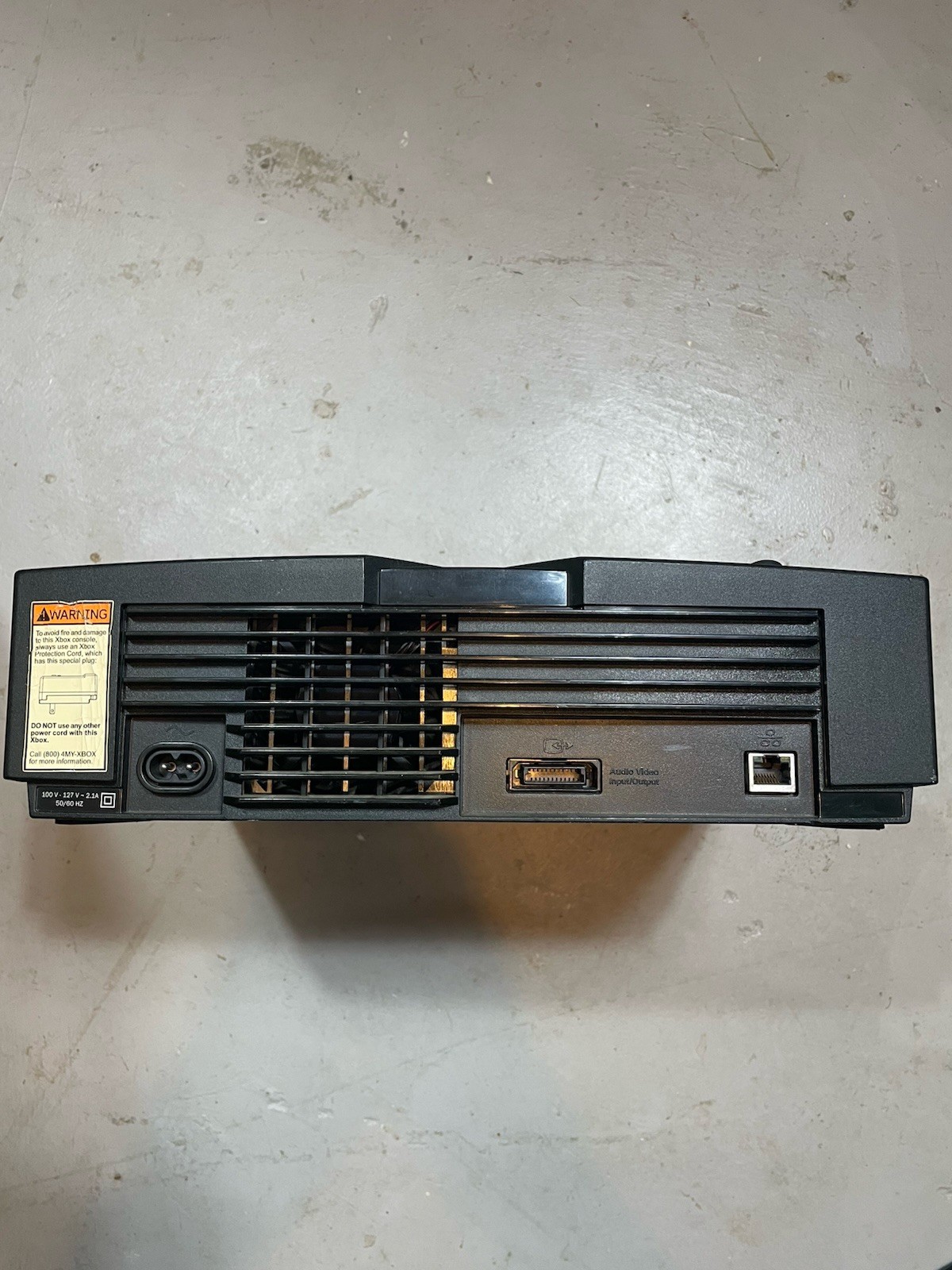 Microsoft Xbox Original Console Only 2002 Untested FOR PARTS AS IS FOR REPAIR