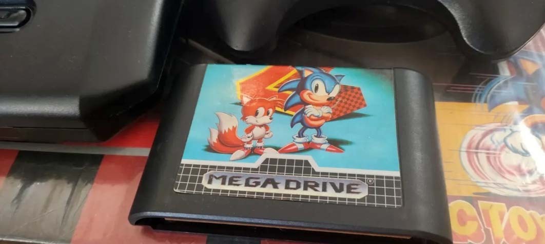 MEGA DRIVE 3 – SONIC 2 EDITION COMPLETE – BY TEC TOY FROM BRAZIL SEGA – RARE! 🔥