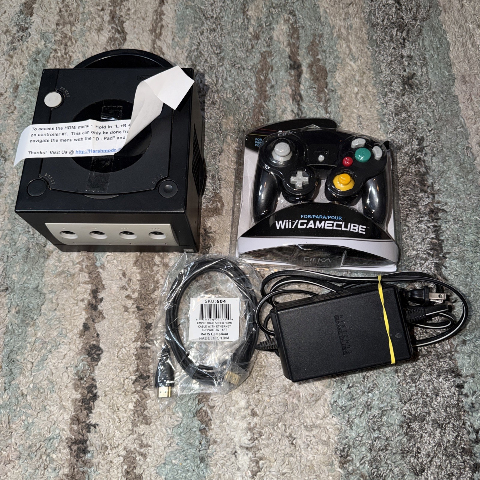 GameCube DOL-101 HDMI Console Black All Excellent Harshness