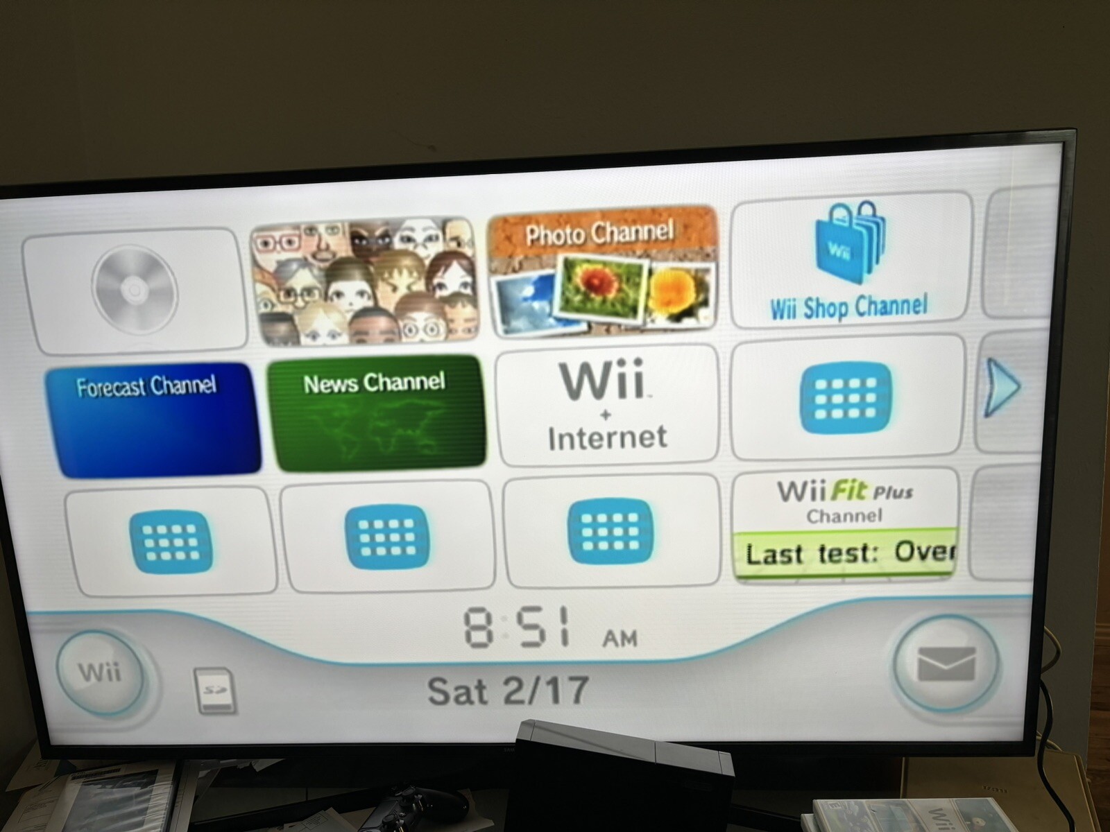 Nintendo Wii Video Game System Console Bundle With WII Fit Plus, Games, And More