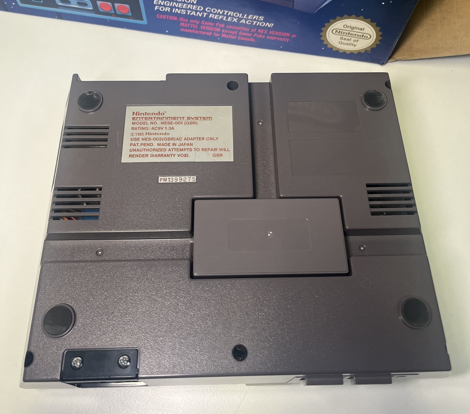 NINTENDO NES CONTROL DECK PAL A UK CONSOLE NES-CDSM-UKV-2 BOXED TESTED
