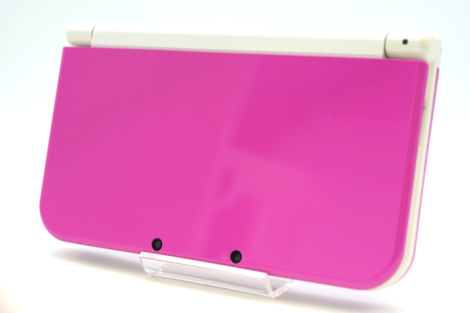 [Region Free] New Nintendo 3DS XL LL Console Pink White [RANK A] English ok #001