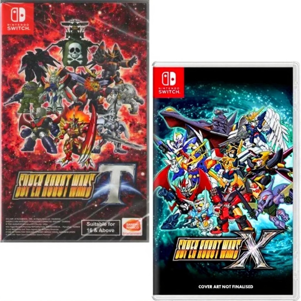 Super Robot Wars T + X Switch Brand New Sealed Game Bundle Special [Turn-Based]
