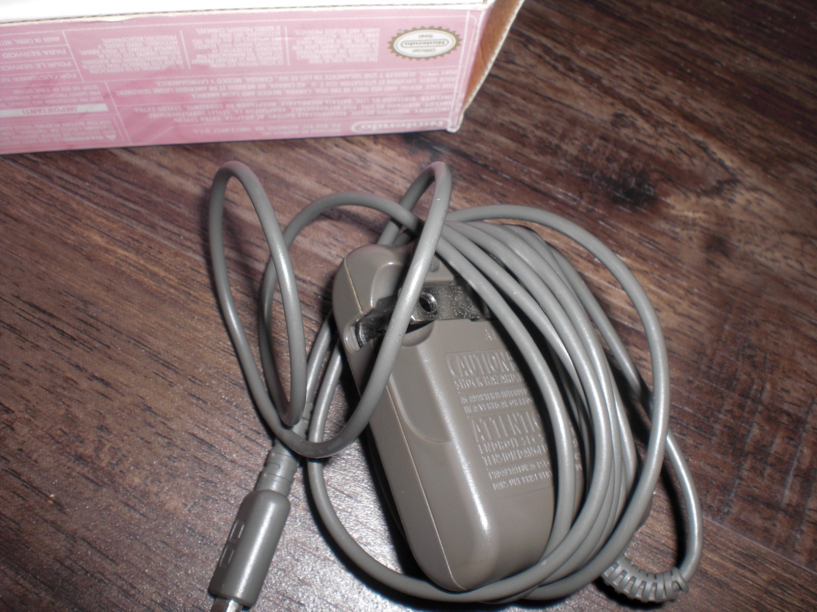 Nintendo DS Lite Coral Pink Console System COMPLETE CIB Box MATCHING SERIAL TEST