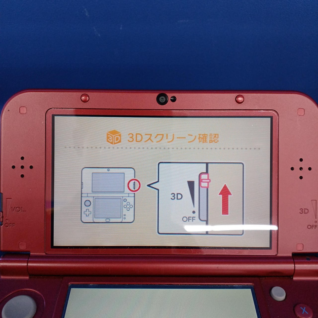 New Nintendo 3DS XL (LL) RED-001 Portable Console Tested A3412