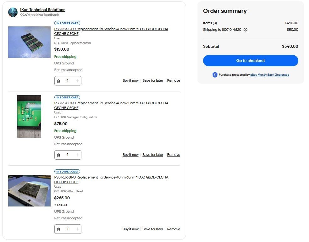 PS3 CECHB01 CECH B01 20GB Frankenstein Service RSX GPU Fix 40nm 65nm YLOD GLOD