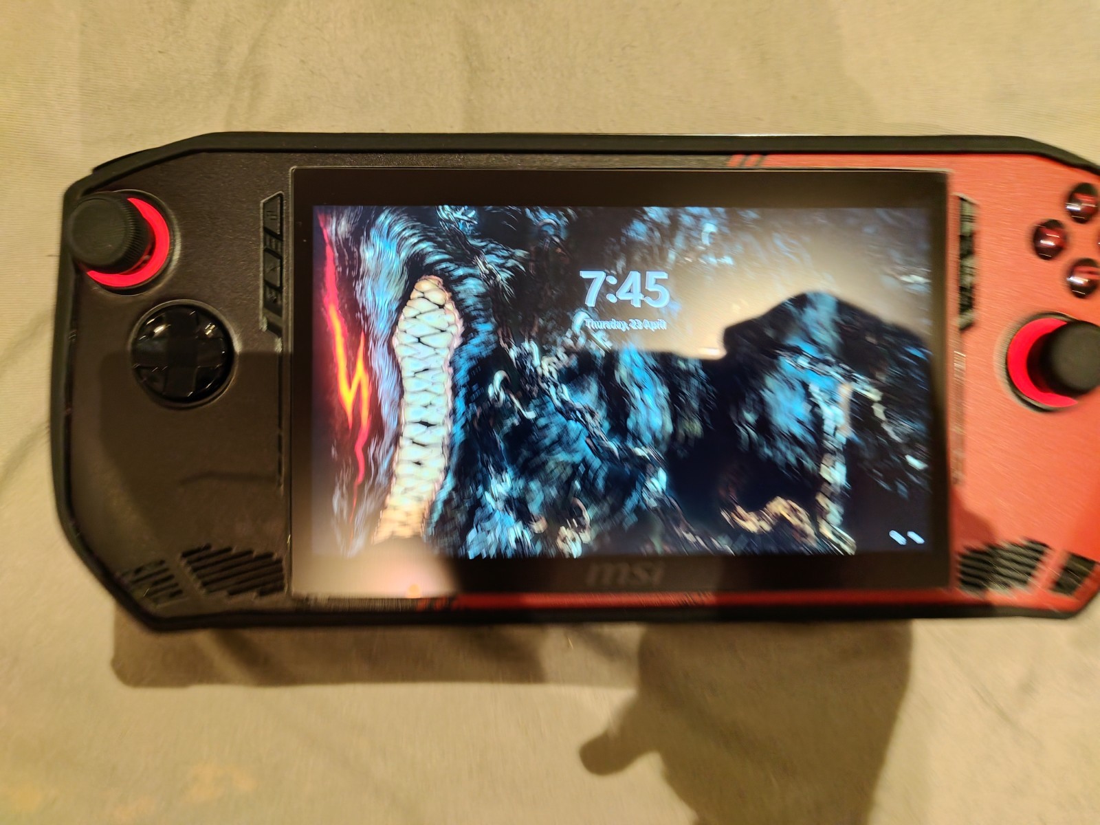 MSI Claw 7 AI+ A2VM Handheld Console Intel Core Ultra 7 258V 32GB 1TB + Extras