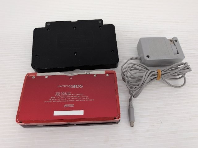 AS IS-Nintendo 3DS Console (Flare Red) Nintendo3DS JP GAME. 9000025598460