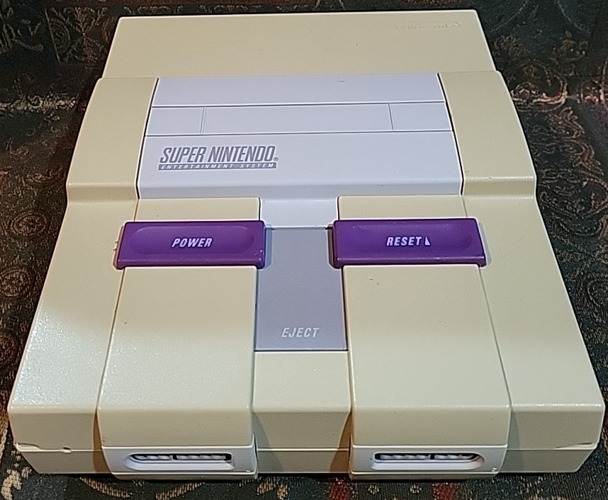 Nintendo Super NES Control Deck Console Only SNS-001 Console, Parts