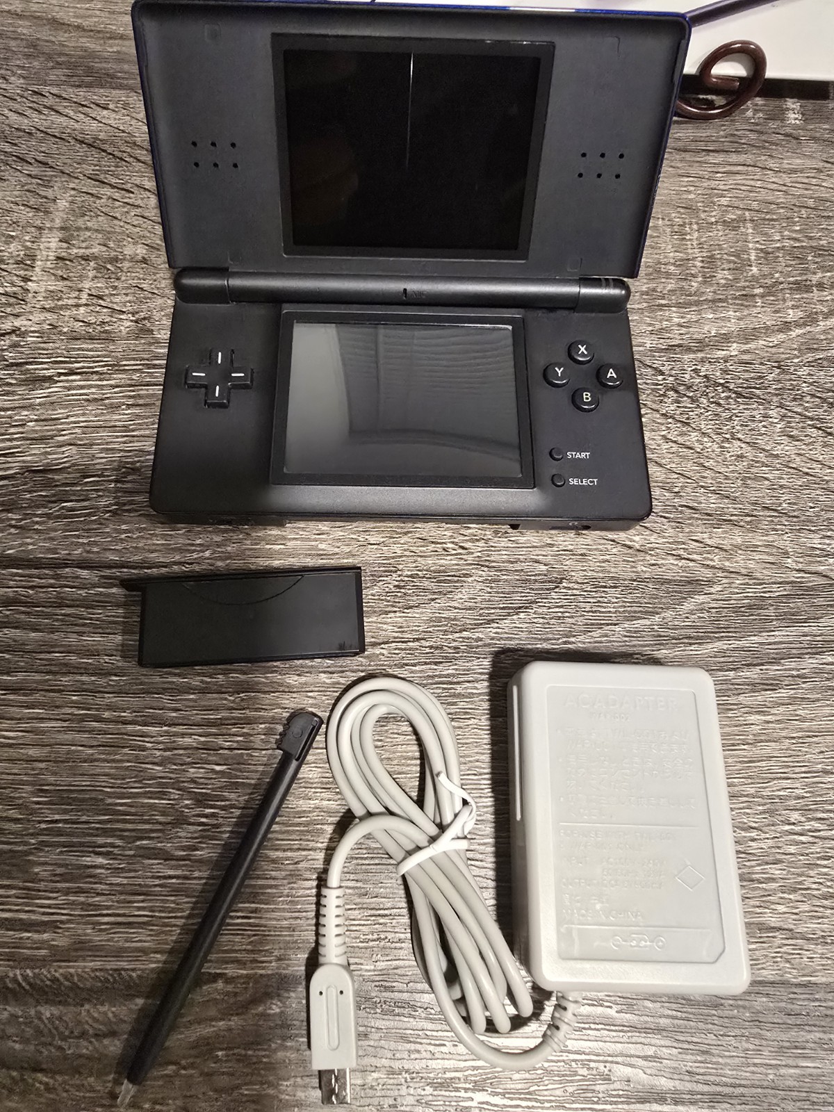 Nintendo DS Lite Handheld System – Cobalt/Black + Manuals & 8 Games Bundle