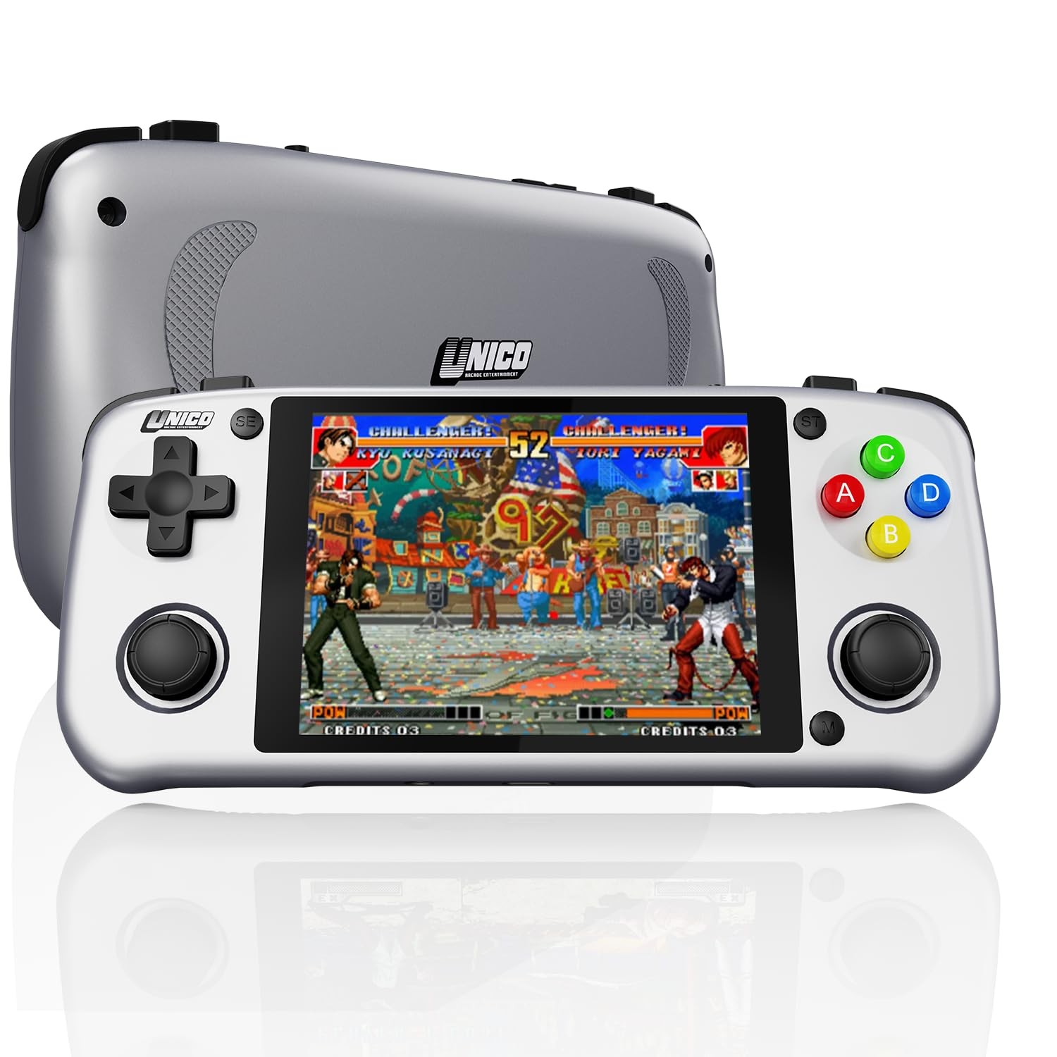 UNICO Handheld Game Console, Portable Pocket Player, Pre-Loaded 40 SNK Classi…