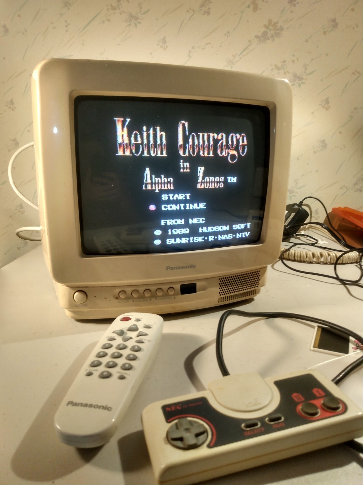 TV and PC Engine – JPN/US compatability switch/AV hookups! PLUS LOADED EVERDRIVE