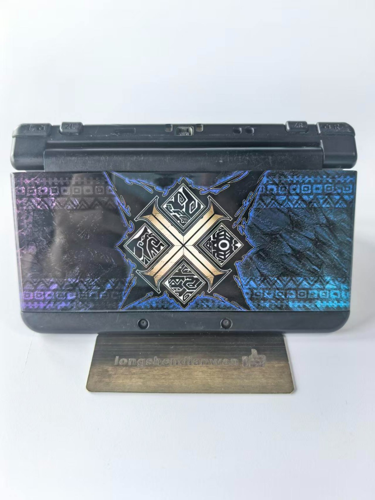 Nintendo New 3DS Monster Hunter X Limited Edition Faceplates Console Used