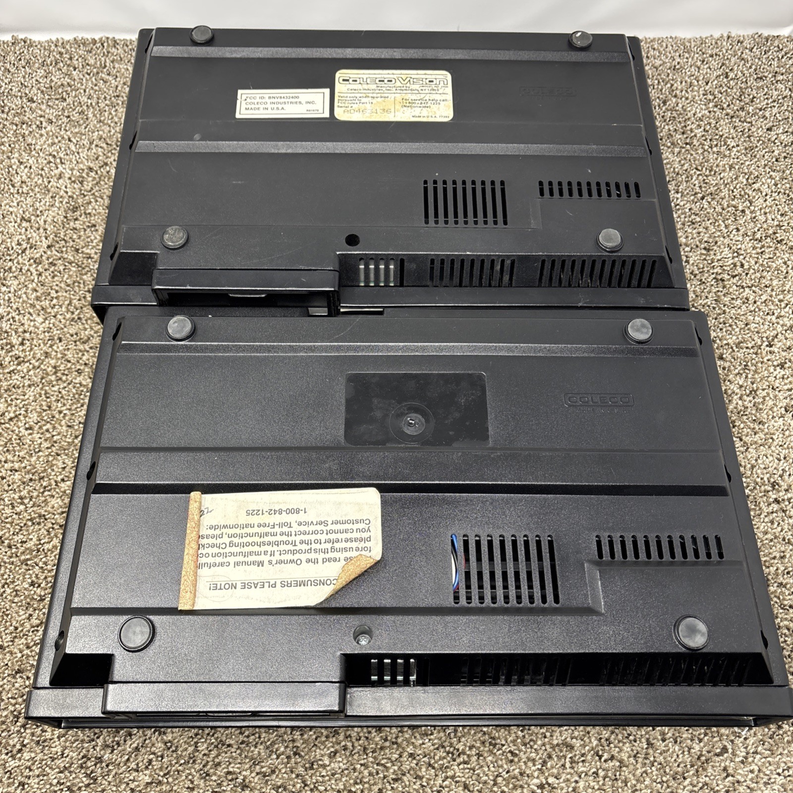 Colecovision Video Game Console For Parts Or Repair Console Lot Of 5 FOR PARTS