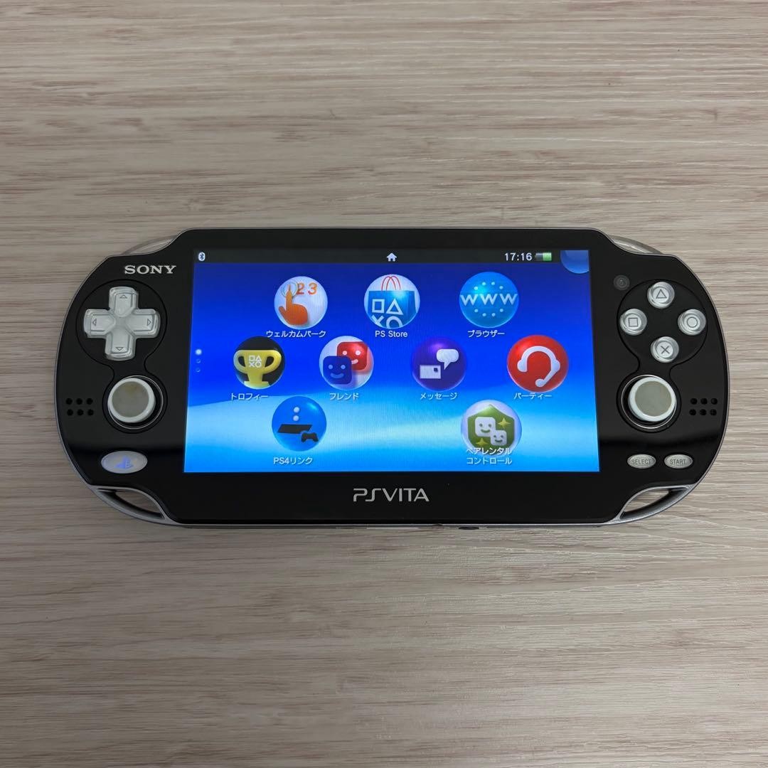 Sony PS Vita PCH-1000 Black White Console Tested Working Region Free