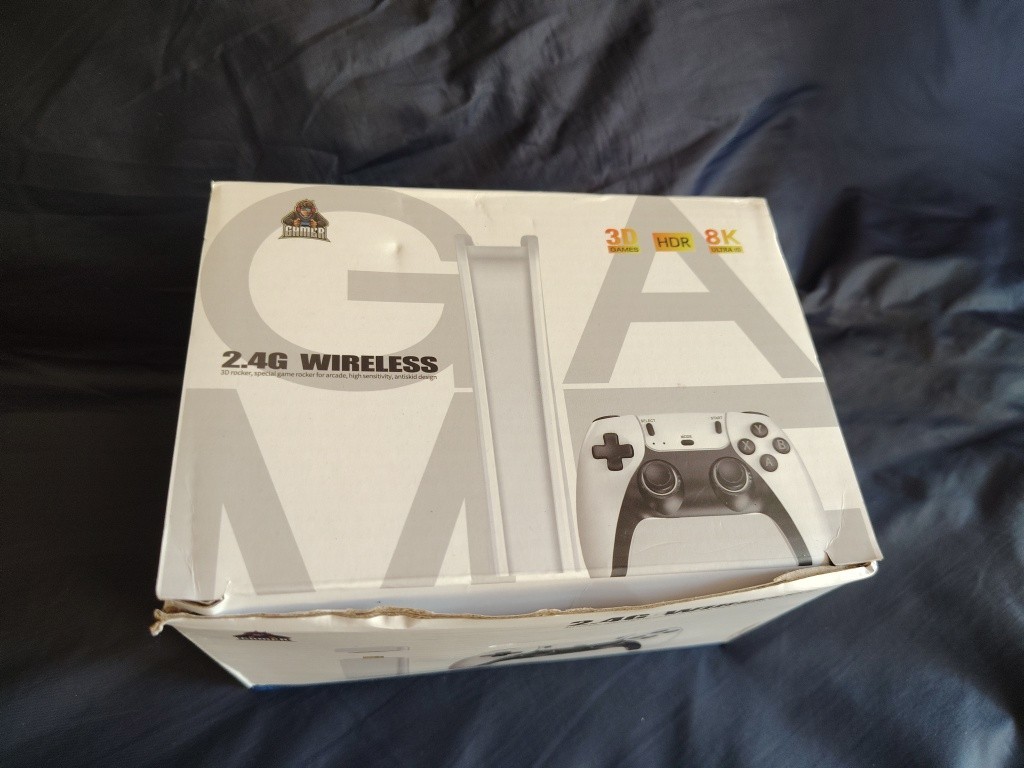GameStick 2.4G Wireless Home Console White 3D Rocker High Sensitivity Antiskid