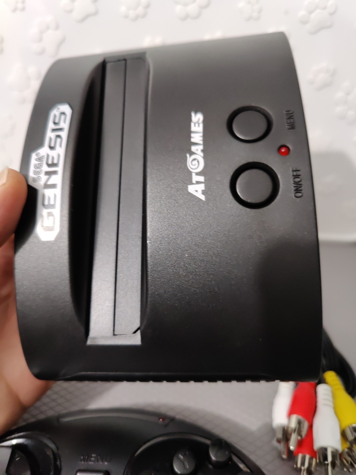 Sega Genesis AtGames Mini Console + 80 Pre-loaded Games Tested (Fast Shipping)