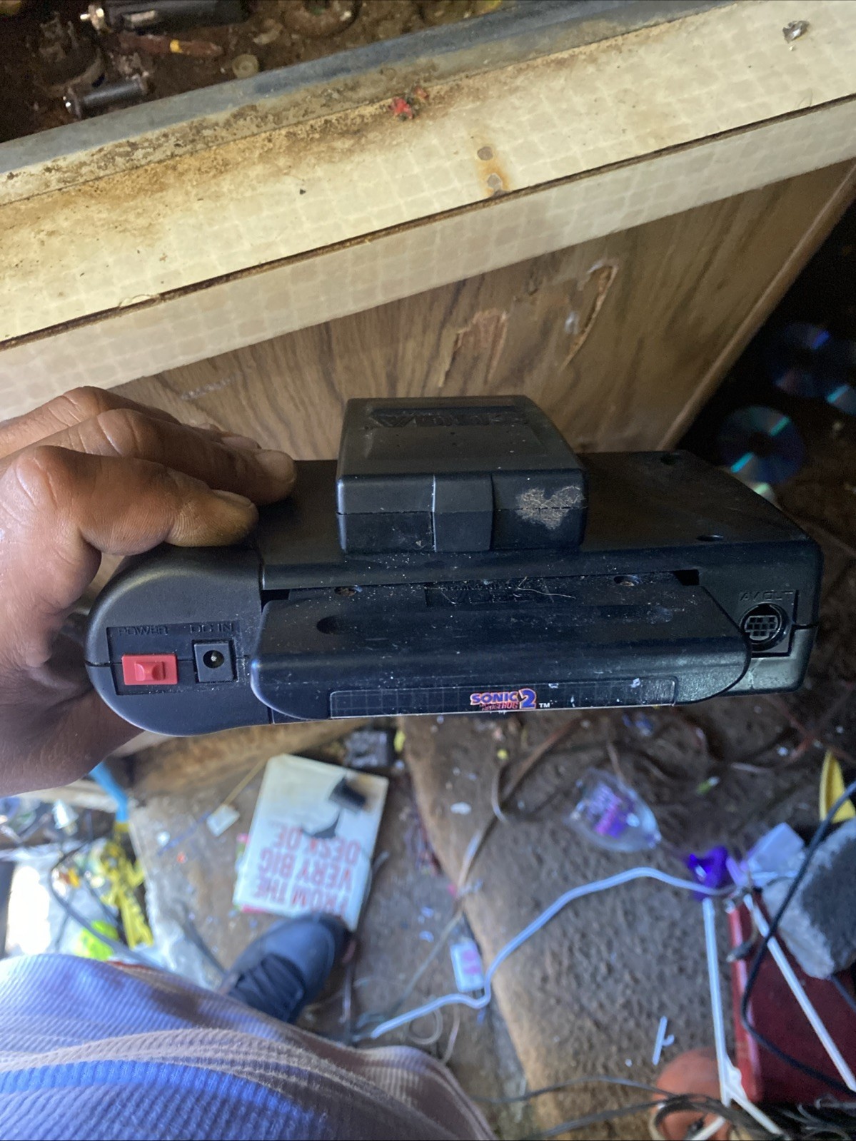 Sega Genesis Nomad Handheld Console With Battery Pack No Charger