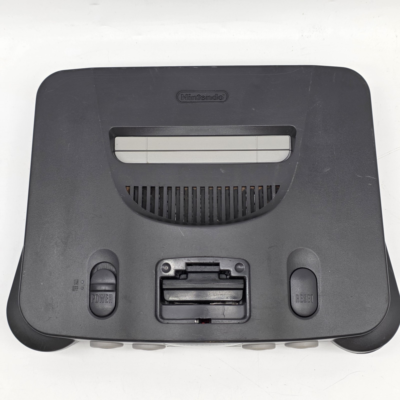 Nintendo 64 Console Grey Black Controller N64 Tested Working NUS-001 USA
