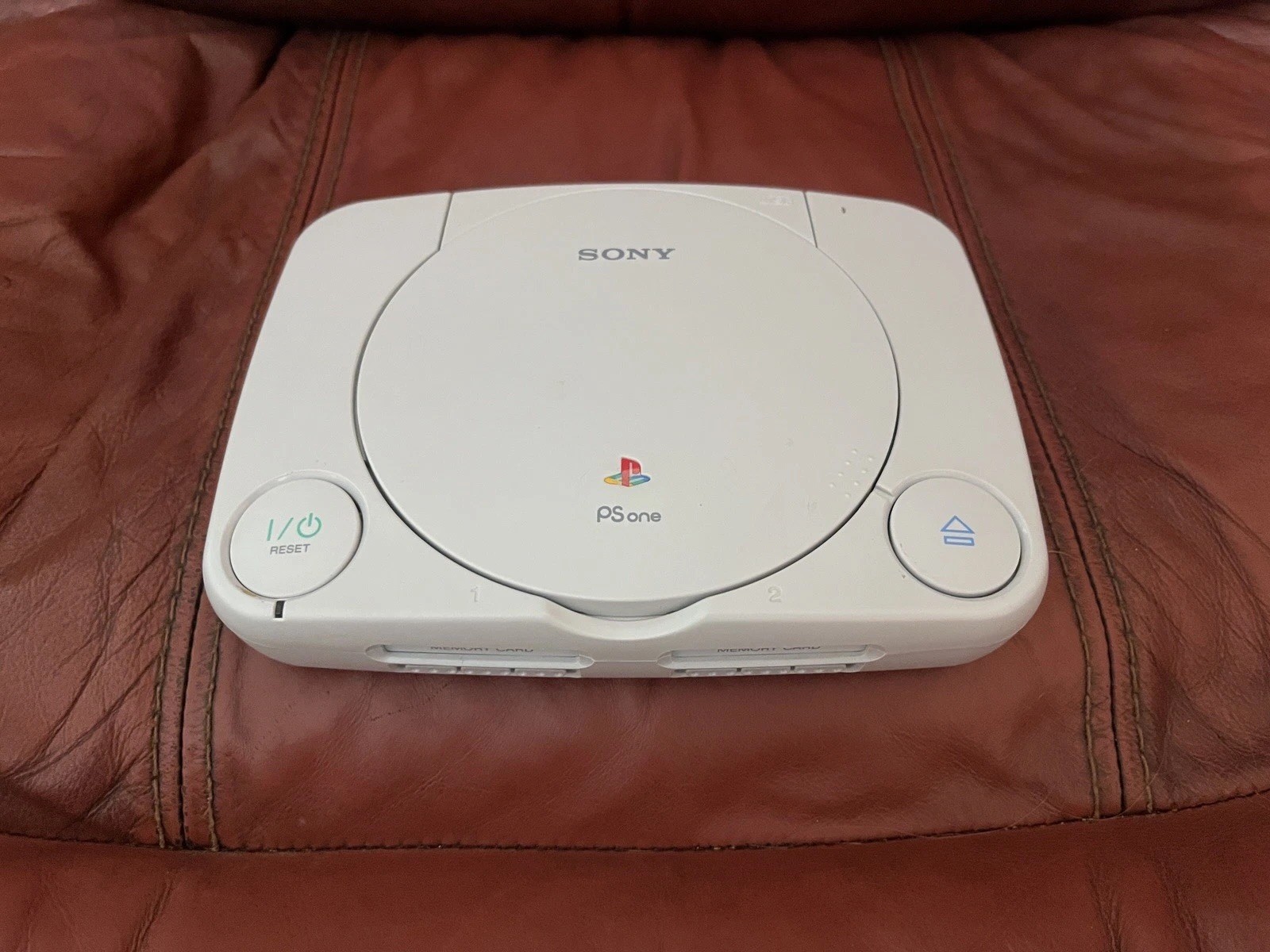Sony PSOne PS1 Slim SCPH-101 Tested Working With Bag, Cables, Controller