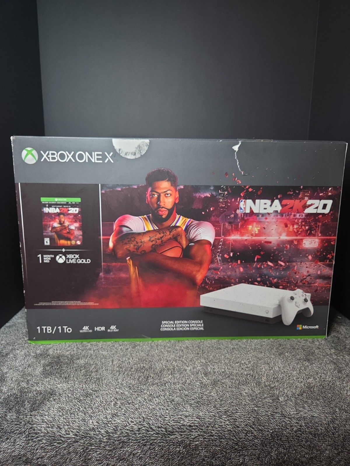 Microsoft Xbox One X NBA 2K20 Special Edition 1TB In Original Box