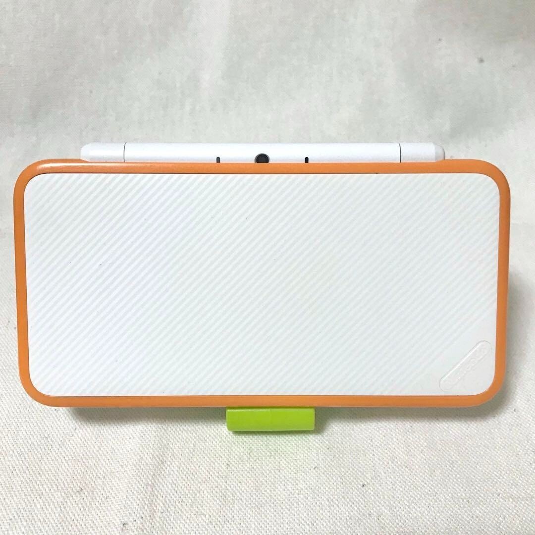 New Nintendo 2DS LL Console System White x Orange Region JAPAN import JP Used