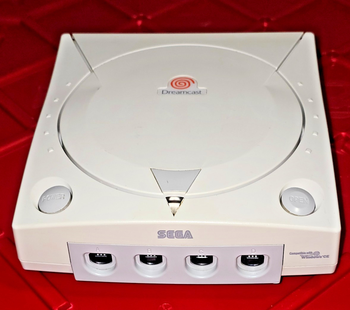 Sega Dreamcast White Console Only UNTESTED – As Is – HKT 3020 Powers On