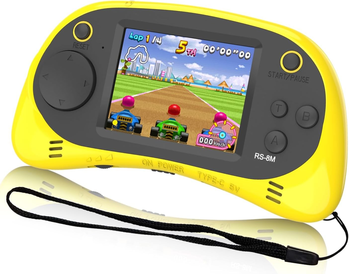 Kids Handheld Portable Video Game Player with 200 Games – 16 Bit 2.5 Inch IPS