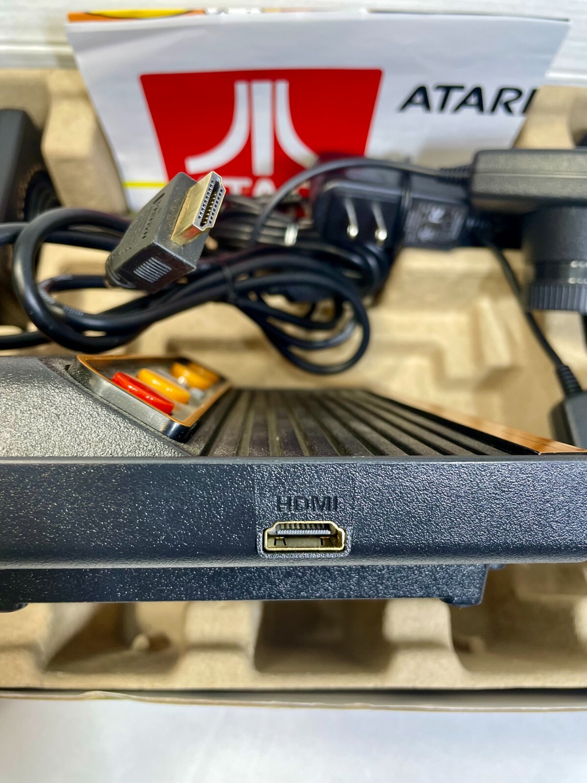 Atari Flashback 8 Gold Deluxe HDMI Retro Console 120 Games 2 Controllers + More