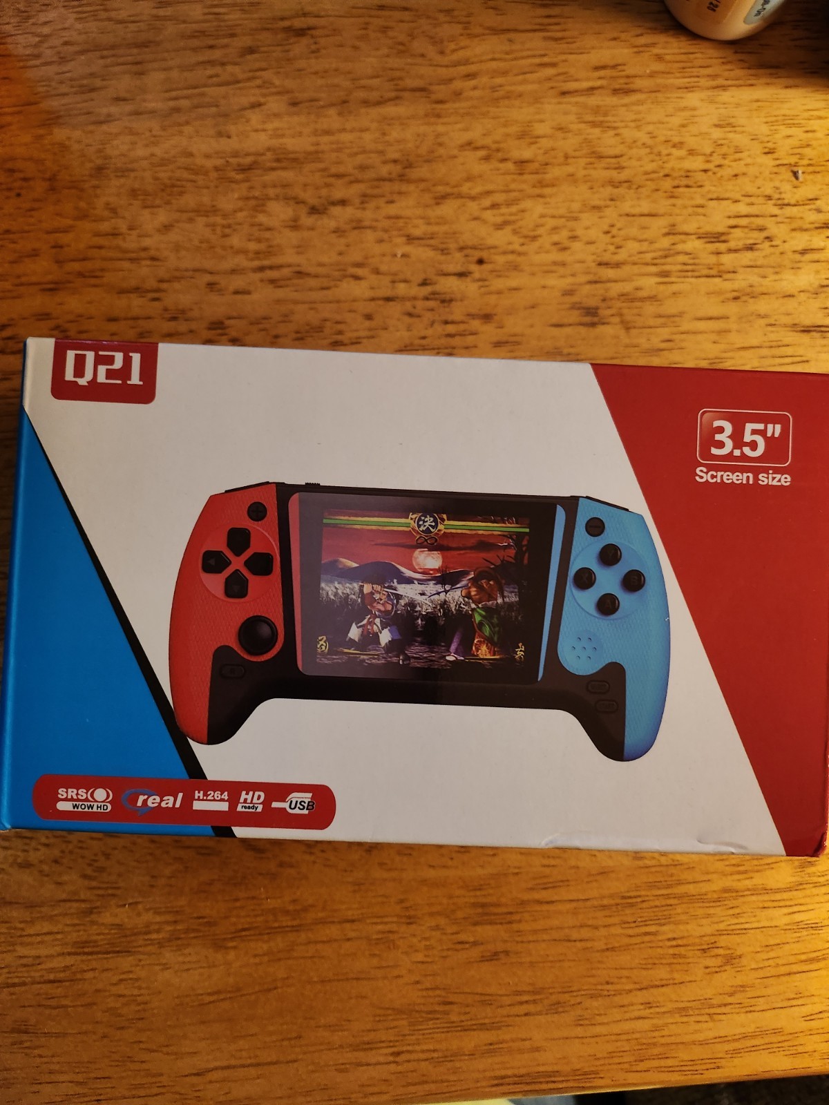 Q21 Handheld Game Console 500 Games Built In NIB Remote Sensing Game Joystick