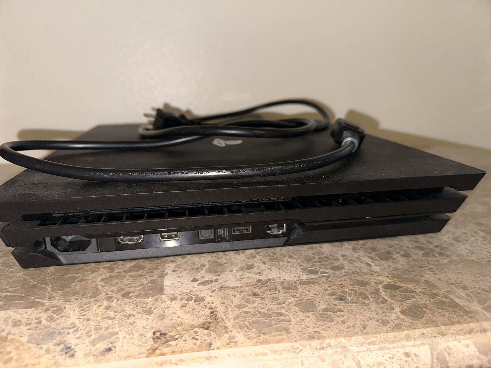 Playstation 4 Pro Console 1TB SSD Low Firmware 8.03 Consol Only No Games. Read.