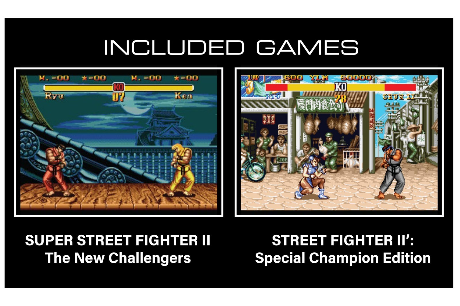 Retro Pocket Arcade Game Console – Street Fighter II & More, 2-in-1 Gaming Fun