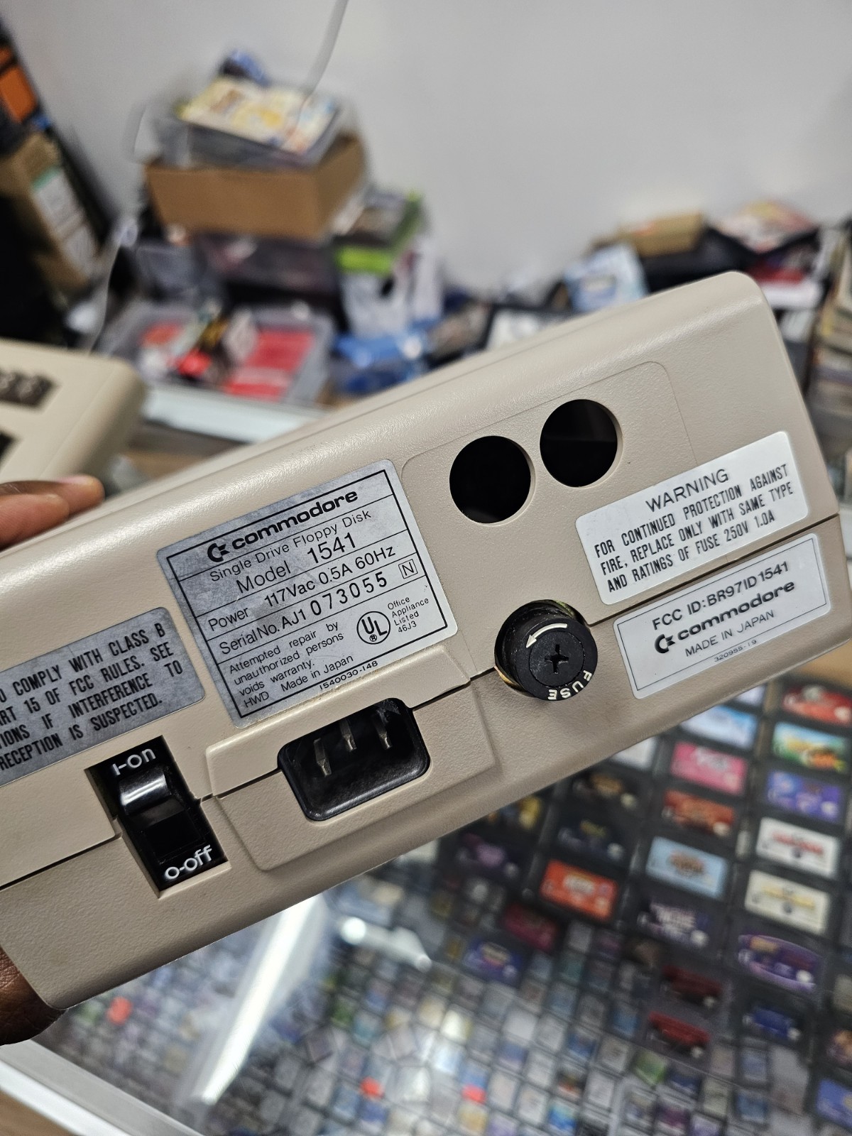 Commodore 64 Console Keyboard & 1541 Disk Drive