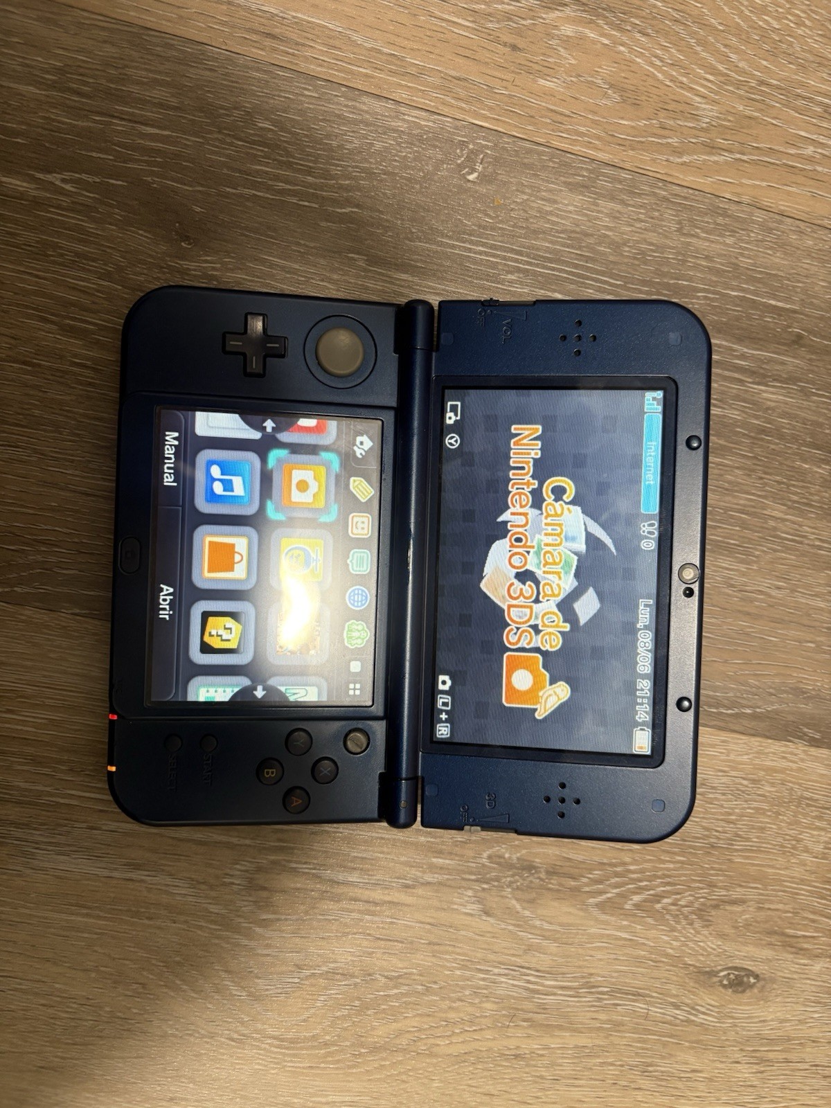 Nintendo 3DS XL Galaxy Blue/Purple 3D Handheld System 4GB Region Free SPR-001