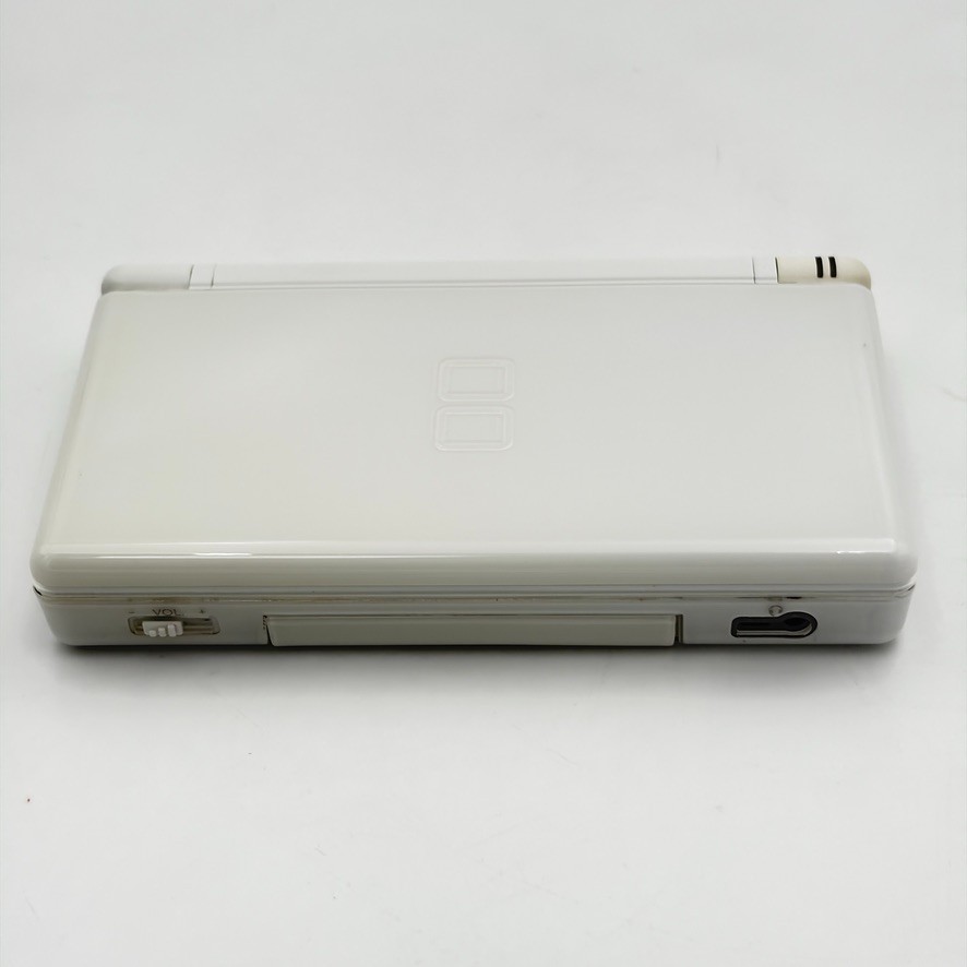 Nintendo DS Lite Crystal White Console Complete w/ Box Region Free Japanese Menu