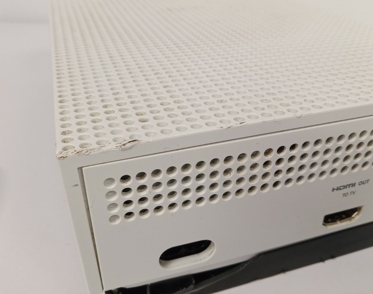 Microsoft Xbox One S (1TB) Console & Cables – Fully Functional *COND* #3