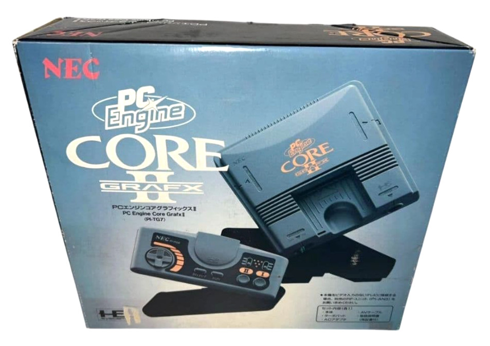 PC ENGINE NEC CORE GRAFX II Console BOX
