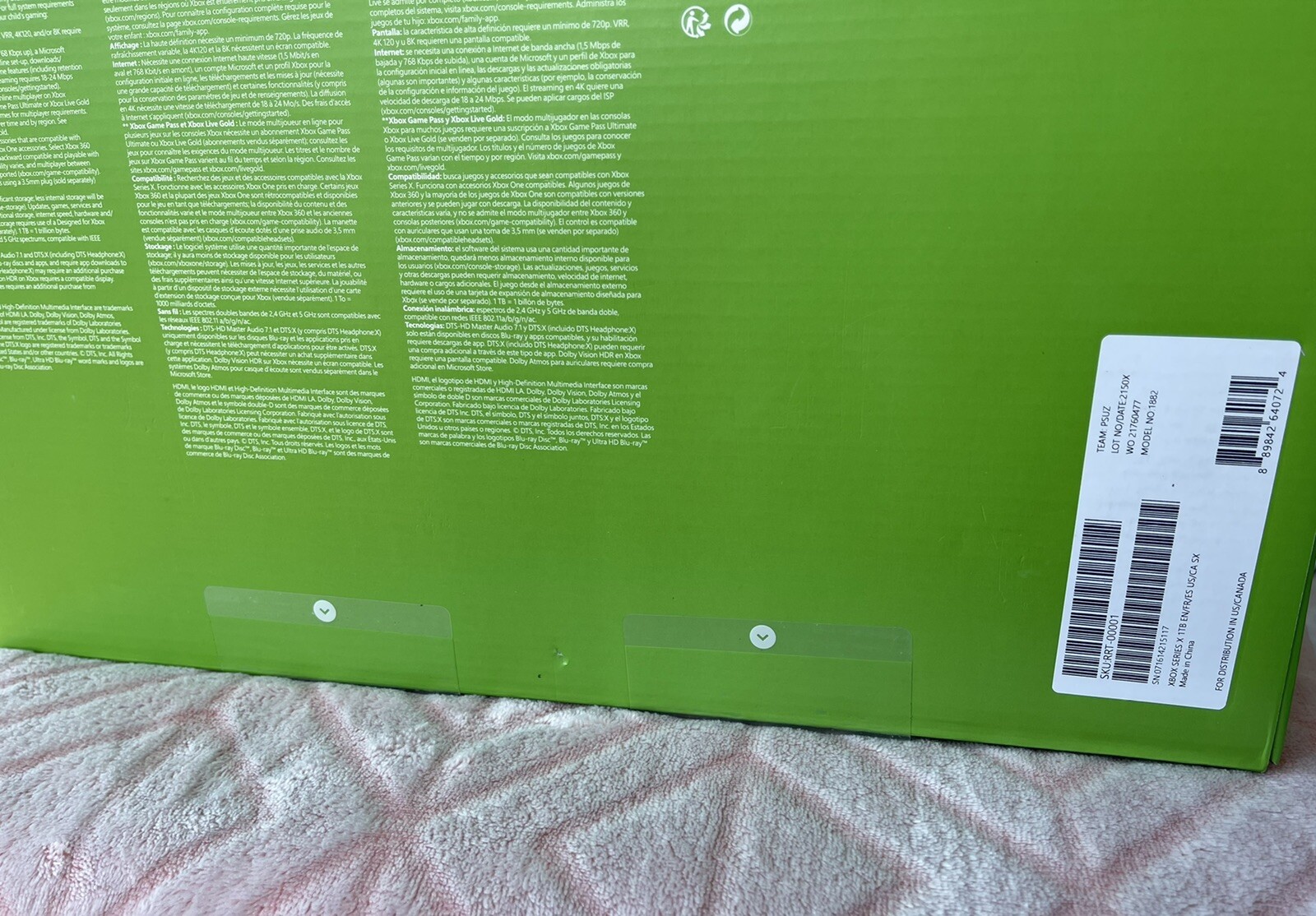 Microsoft Xbox Series X 1TB Video Game Console – Black, New, 1 Year warranty